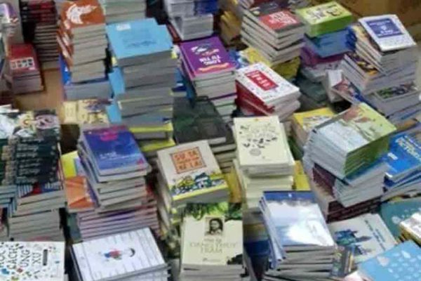 Books of all kinds are donated to schools by organizations